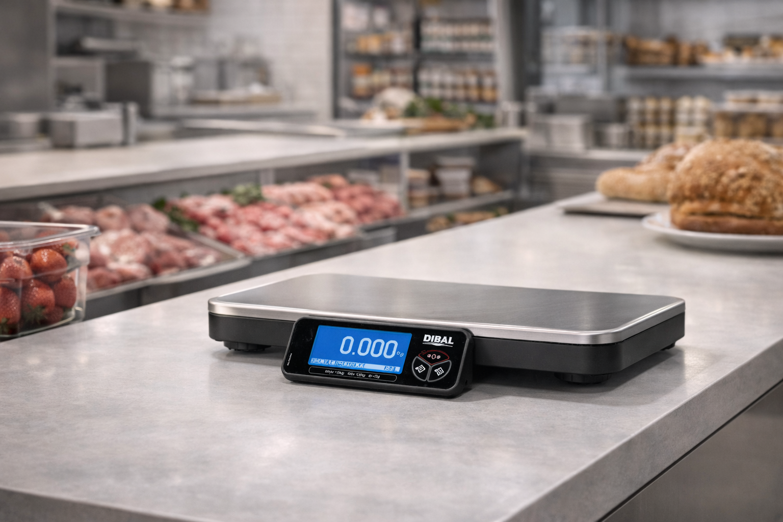 Checkout Waage Dünn